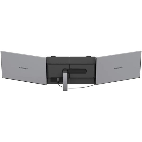 Prenosný monitor Blackview DCM8Pro Dual Screen 15.3", 1920x1200 16:9 LCD 60Hz IPS 178 USB-C 3.1x3, sivo čierny 