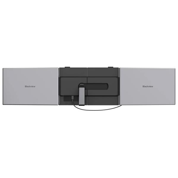 Prenosný monitor Blackview DCM8Pro Dual Screen 15.3", 1920x1200 16:9 LCD 60Hz IPS 178 USB-C 3.1x3, sivo čierny 