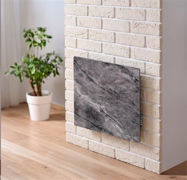 AENO AGH13S Premium QUADRO Smart Ohrievač, LIMITOVANÁ EDÍCIA, farba antický mramor, LED, WI-FI, max 500W, 50x50cm, Infra 