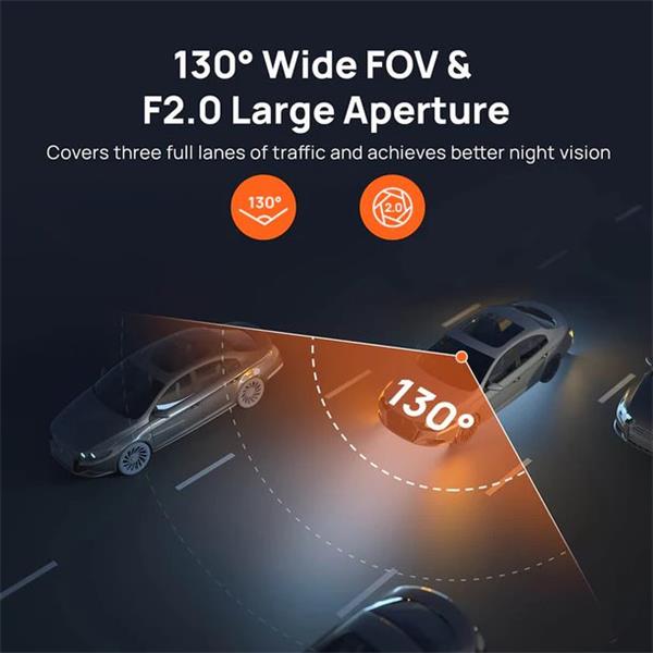 70MAI DASH CAM Midrive M310 2K - kamera pre záznam jázd 