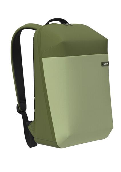 Canyon OnPack UR01, batoh na notebook do 15,6", vodeodolný, USB-A nabíjací port, z recyklovaných materiálov, zelený 