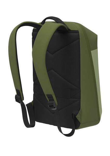 Canyon OnPack UR01, batoh na notebook do 15,6", vodeodolný, USB-A nabíjací port, z recyklovaných materiálov, zelený 