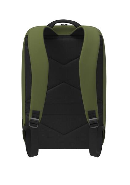 Canyon OnPack UR01, batoh na notebook do 15,6", vodeodolný, USB-A nabíjací port, z recyklovaných materiálov, zelený 