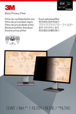 3M privacy filter ( pre 23.6" W SCREEN 16:9 ), 293,7 x 522,3mm, diagonala :598,8 