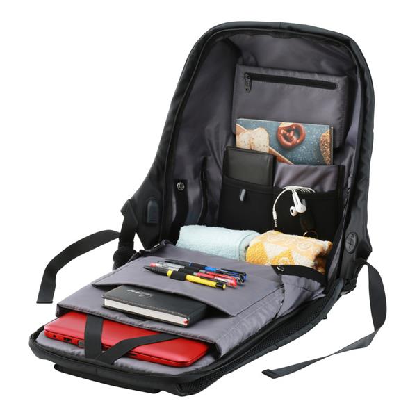 Canyon CNS-CBP5BB9, batoh na notebook do veľkosti 15,6´´ so špec.ochranou proti  zlodejom 