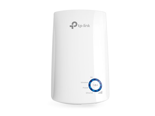 TP-LINK TL-WA850RE 300Mbps Wi-Fi Range Extender, Wall Plugged, 2 internal antennas, 1 10/100Mbps Port 