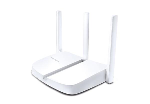 300Mbps Wireless N Router SPEED: 300 Mbps at 2.4 GHz SPEC: 3× Fixed External Antennas, 3× 10/100 Mbps LAN Ports, 1× 10/1 