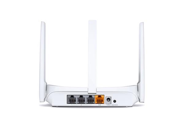 300Mbps Wireless N Router SPEED: 300 Mbps at 2.4 GHz SPEC: 3× Fixed External Antennas, 3× 10/100 Mbps LAN Ports, 1× 10/1 