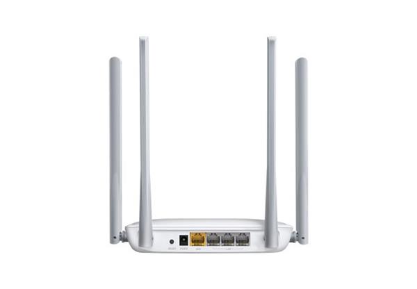 MERCUSYS MW325R 300Mbps Wireless N Router, Qualcomm, 2T2R, 2.4GHz, 802.11b/g/n,1 10/100M WAN+4 10/100M LAN, 4 fix.ant. 