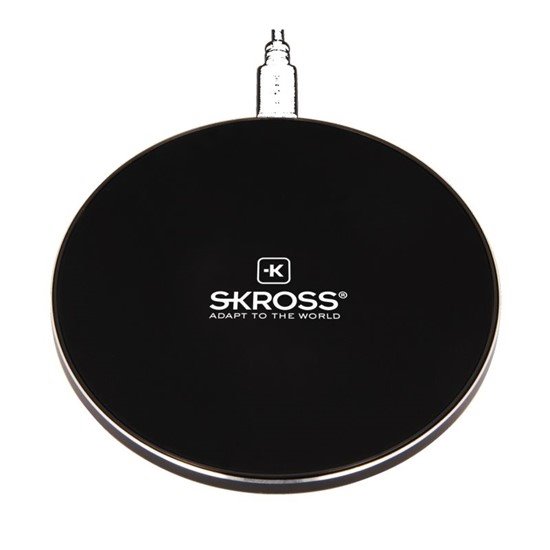 SKROSS Bezdrôtový nabíjací adaptér Wireless Charger 10, 2000mA, Qi technológia 10W 