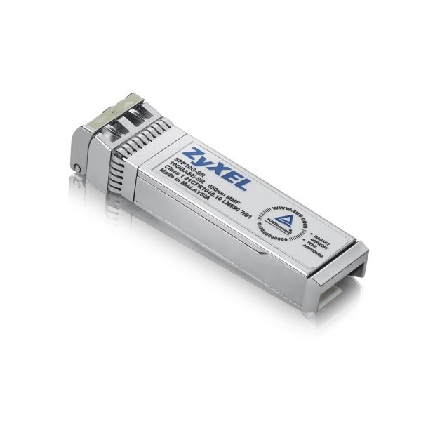 ZyXEL SFP10G-SR 10G SFP+ modul, Wavelength 850nm, Short range (300m), Double LC connector  