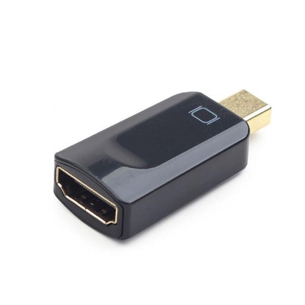 Gembird adaptér Mini DisplayPort (M) na HDMI (F), čierny 