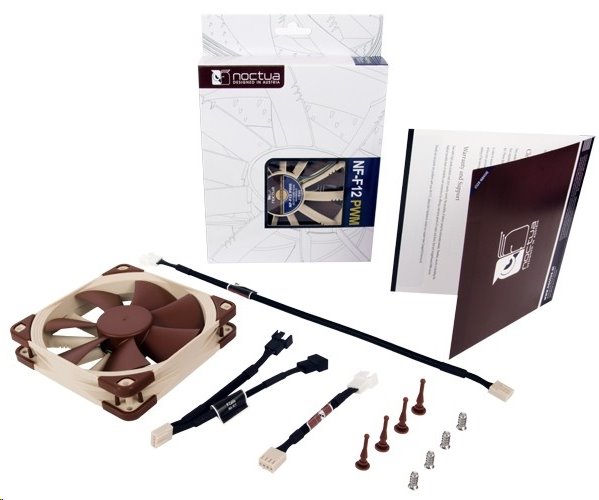 Noctua NF-F12 PWM ventilátor 120x120x25mm 
