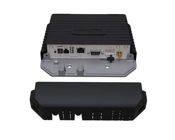MIKROTIK RouterBOARD LtAP LTE6 kit + L4 (880MHz, 128MB RAM, 1x G LAN, 2,4GHz 802.11bgn card, 2G/3G/LTE, 2xminiPCI-e) 
