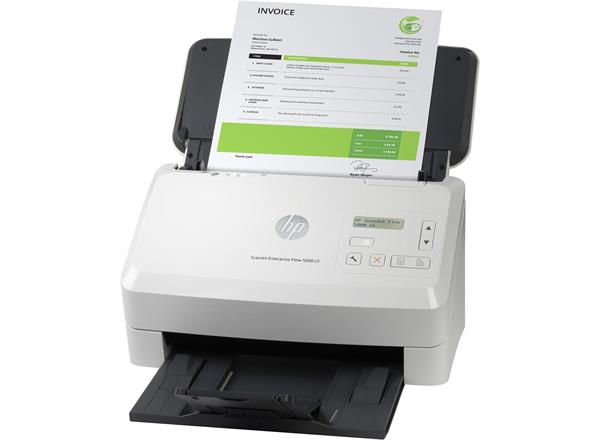 Skener HP ScanJet Enterprise Flow 5000 s5 s podávačom listov (A4,  600 dpi,  USB 3.0,  ADF,  duplex) 