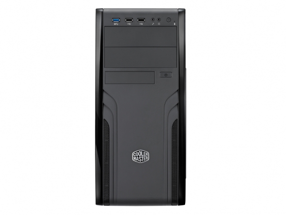 CoolerMaster case miditower Force 500, ATX, čierna, USB3.0 