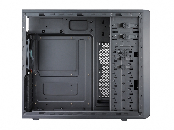 CoolerMaster case miditower Force 500, ATX, čierna, USB3.0 