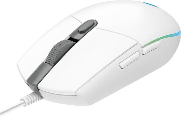 Logitech® G102 2nd Gen LIGHTSYNC Gaming Mouse - WHITE - USB 