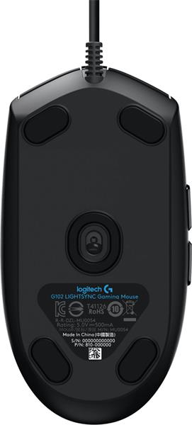 Logitech® G102 2nd Gen LIGHTSYNC Gaming Mouse - BLACK - USB 