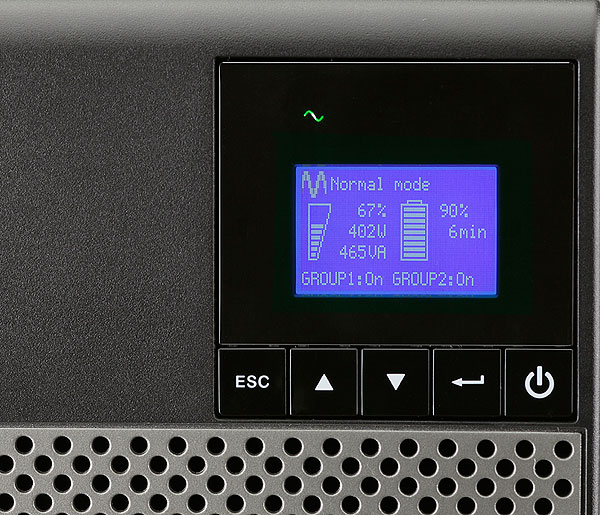 EATON UPS 1/1fáza, 1150VA - 5P 1150i, 8x IEC, USB, Line-interactive 