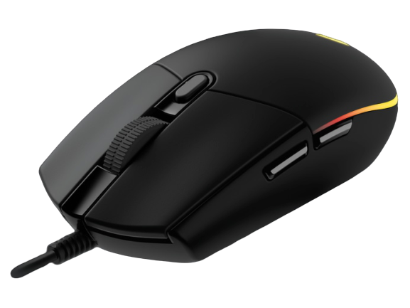 Logitech® G203 2nd Gen LIGHTSYNC Gaming Mouse - BLACK - USB 