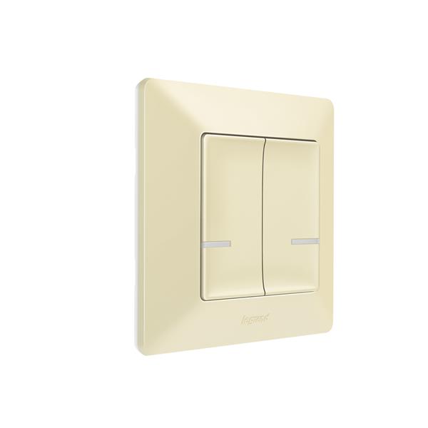Legrand VALENA LIFE S NETATMO BEZDRÔTOVÝ SPÍNAČ 2 - NÁSOBNÝ BÉŽOVÝ 