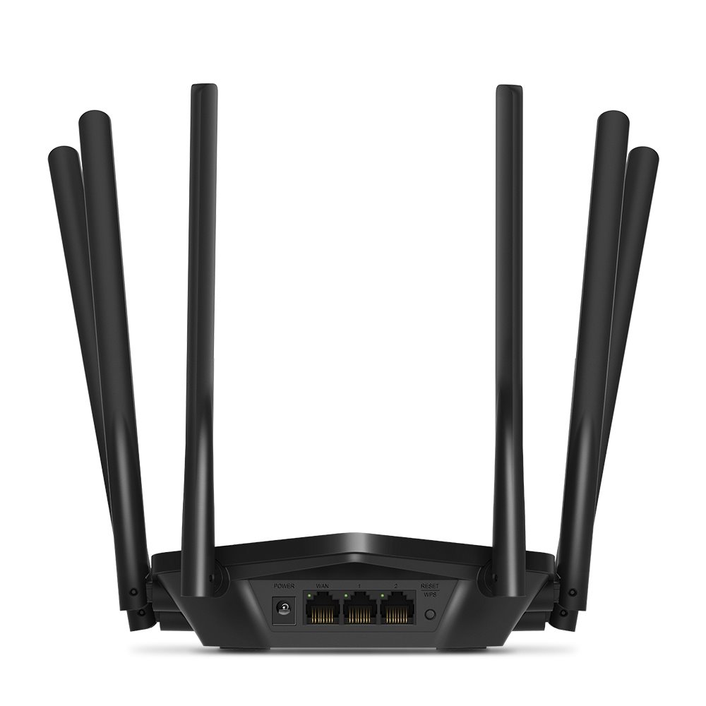 AC1900 Wireless Dual Band Gigabit Router SPEED: 600 Mbps at 2.4 GHz + 1300 Mbps at 5 GHz  SPEC:  6× Fixed External Anten 