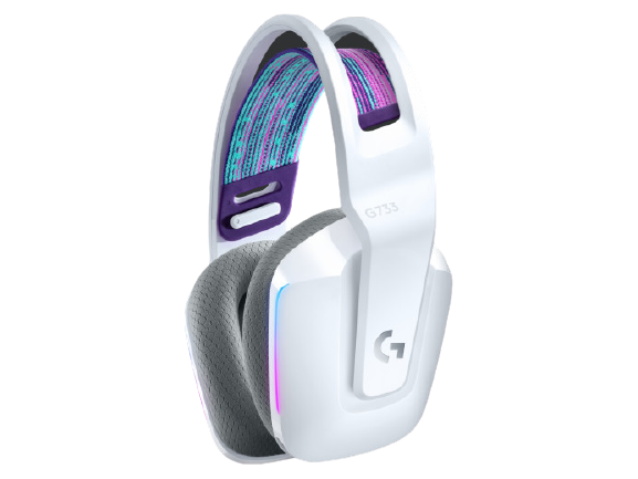 Logitech® G733 LIGHTSPEED Wireless RGB Gaming Headset - WHITE- EMEA 