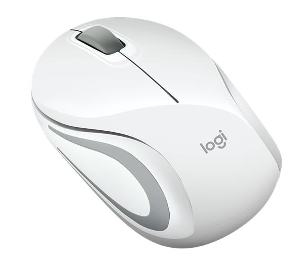 Logitech® M187 Wireless Mini Mouse - WHITE- 2.4GHZ - EMEA 
