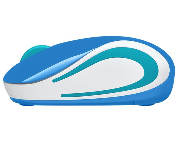 Logitech® M187 Wireless Mini Mouse - BLUE- 2.4GHZ - EMEA 