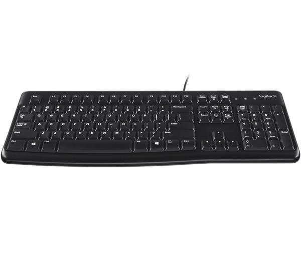 Logitech® K120 Keyboard - SK/CZ - BLACK - USB 