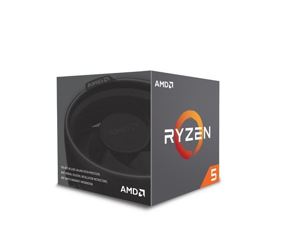 AMD, Ryzen 5 5600X, Processor BOX, soc. AM4, 65W, s Wraith Stealth chladičom 