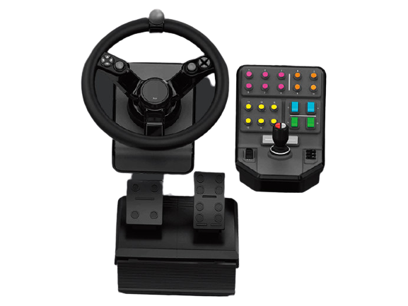 Logitech® G Heavy Equipment Bundle Farm Sim Controller  