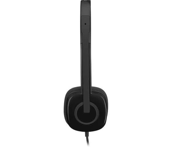 Logitech® H151 Stereo Headset - BLACK 