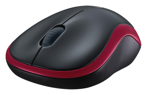 Logitech® M185 Wireless Mouse RED 