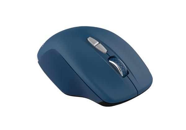 Canyon MW-21, Wireless optická myš, USB prij., Blue LED senz., 800/1.200/1.600 dpi, 3 tlač, modrá 
