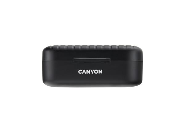 Canyon TWS-1, True Wireless Bluetooth slúchadlá do uší, nabíjacia stanica v kazete, čierne 