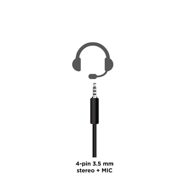 Gembird Stereo headset s mikrofónom, herný, 1 x 3.5 mm miniJack, čieny s oranžovým pásom 