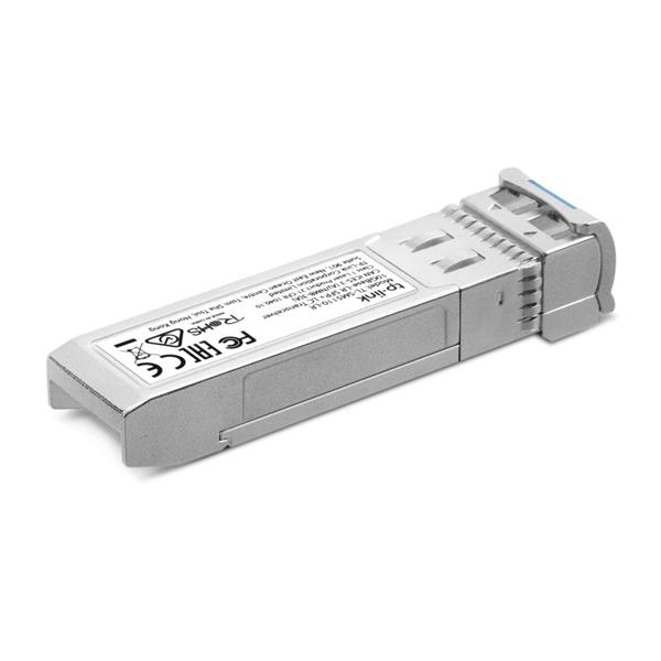 TP-LINK "10Gbase-LR SFP+ LC TransceiverSPEC: 1310 nm Single-mode, LC Duplex Connector, Up to 10 km Distance" 