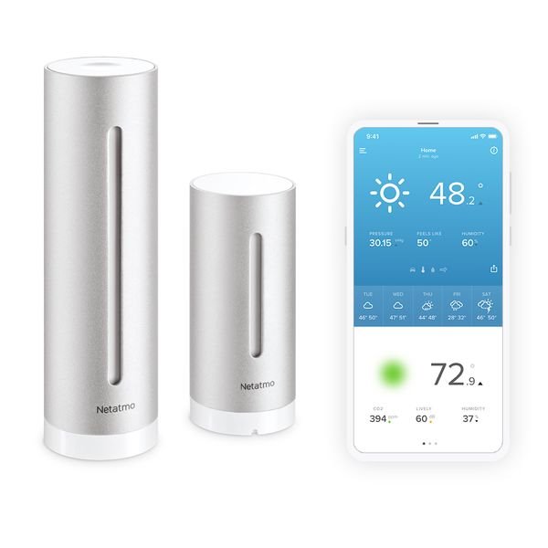 Netatmo Smart Home Weather Station - Silver 