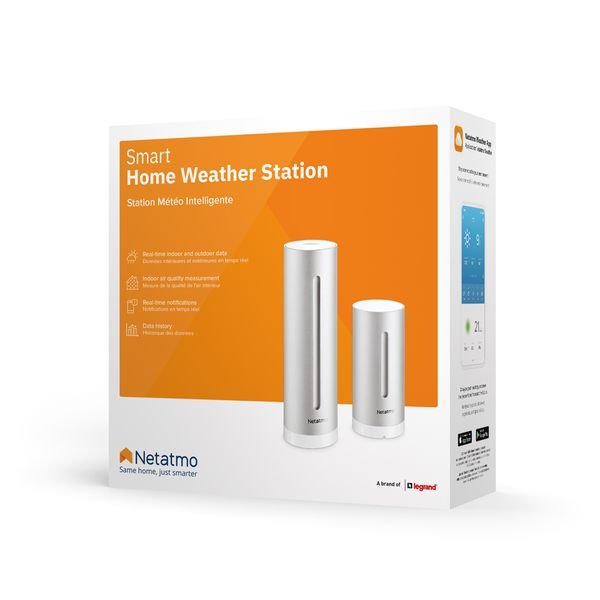 Netatmo Smart Home Weather Station - Silver 