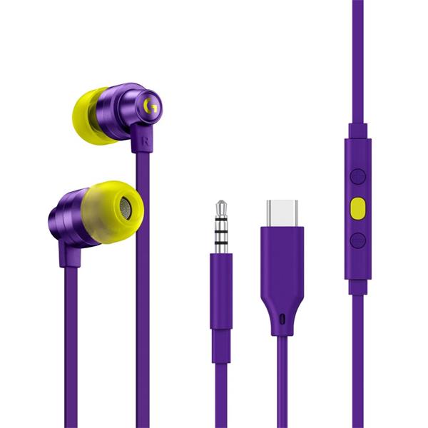 Logitech® G333 Gaming Earphones - PURPLE - EMEA 