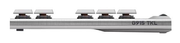 Logitech® G915 TKL Tenkeyless LIGHTSPEED Wireless RGB Mechanical Gaming Keyboard - Tactile - WHITE - US INT&quot;L  