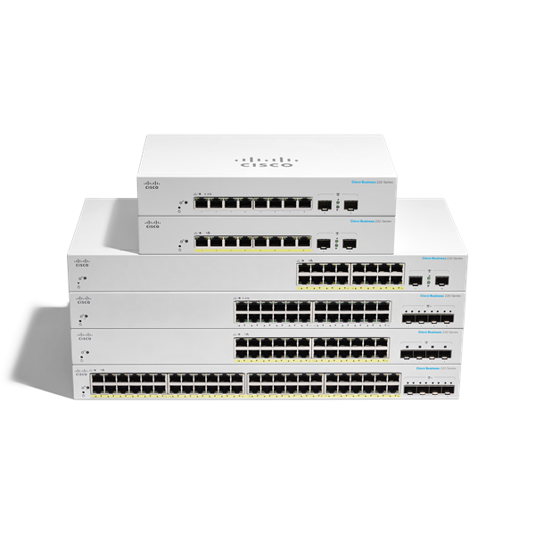 CBS220 Smart 16-port GE, 2x1G SFP 