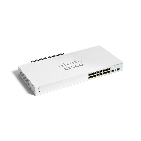 CBS220 Smart 16-port GE, 2x1G SFP 