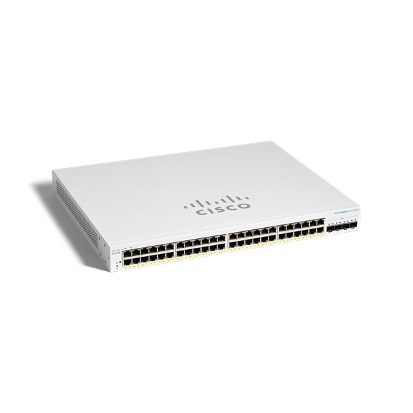 CBS220 Smart 48-port GE, Full PoE, 4x10G SFP+ 