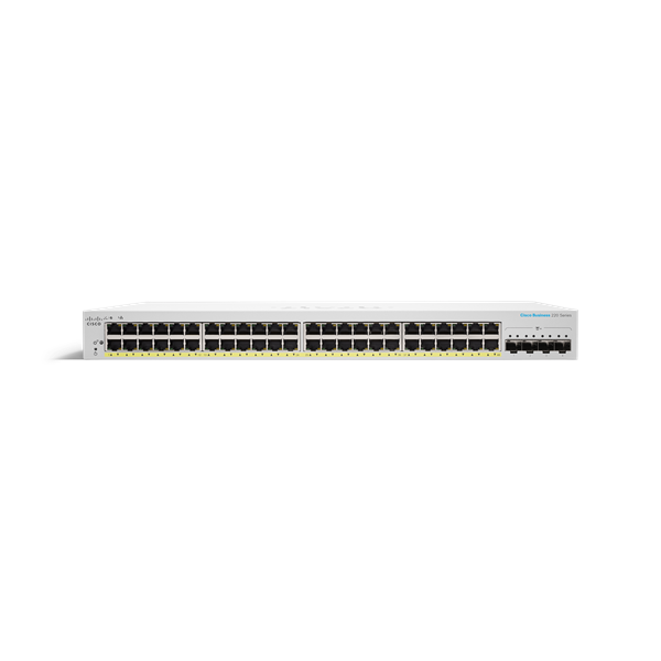 CBS220 Smart 48-port GE, Full PoE, 4x10G SFP+ 