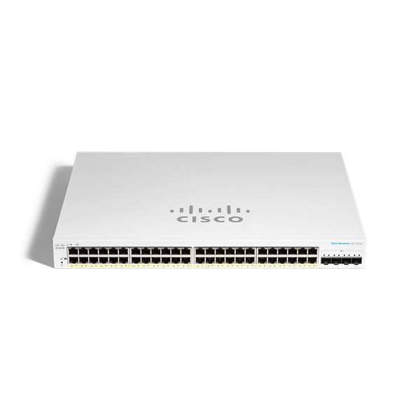 CBS220 Smart 48-port GE, Full PoE, 4x10G SFP+ 