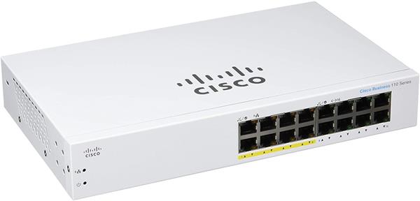 CBS110 Unmanaged 16-port GE, Partial PoE 