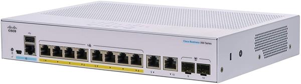 CBS350 Managed 8-port GE, PoE, Ext PS, 2x1G Combo 